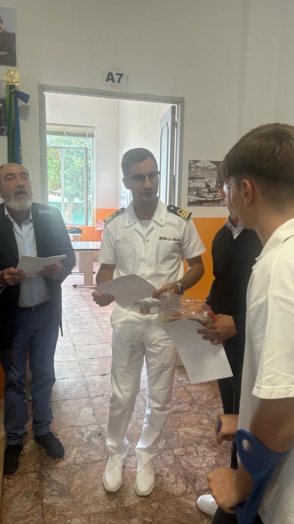 Momento di consegna degli attestati