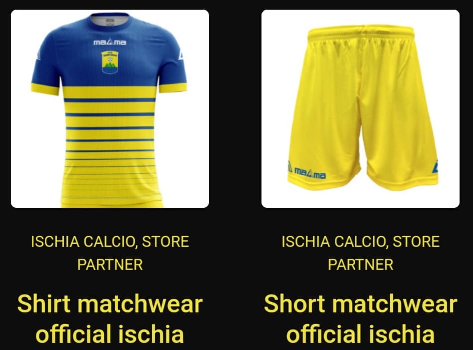 Ischia: partita la vendita online del&nbsp;merchandising