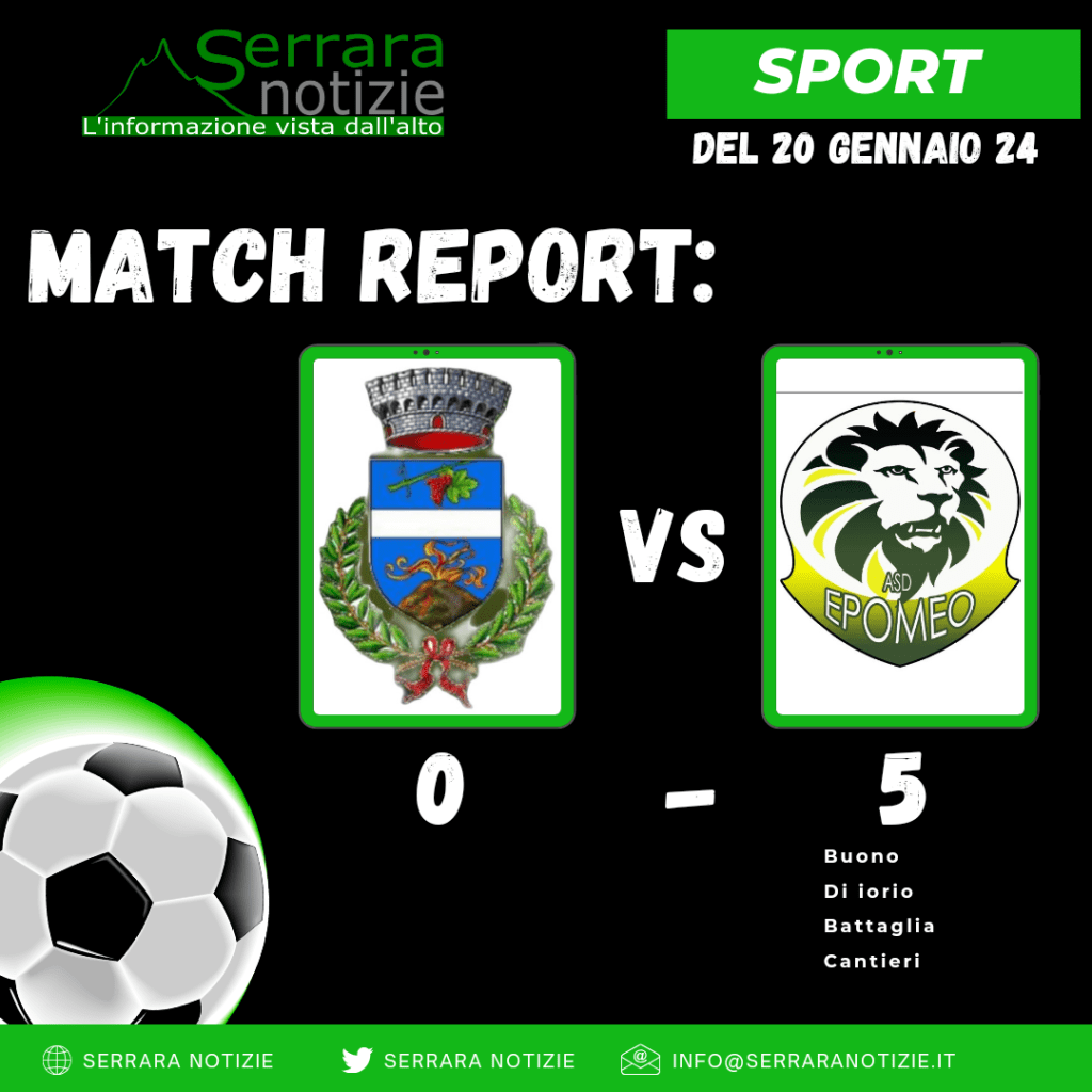 Sn – Sporting Club Terzigno 0 – Epomeo&nbsp;5