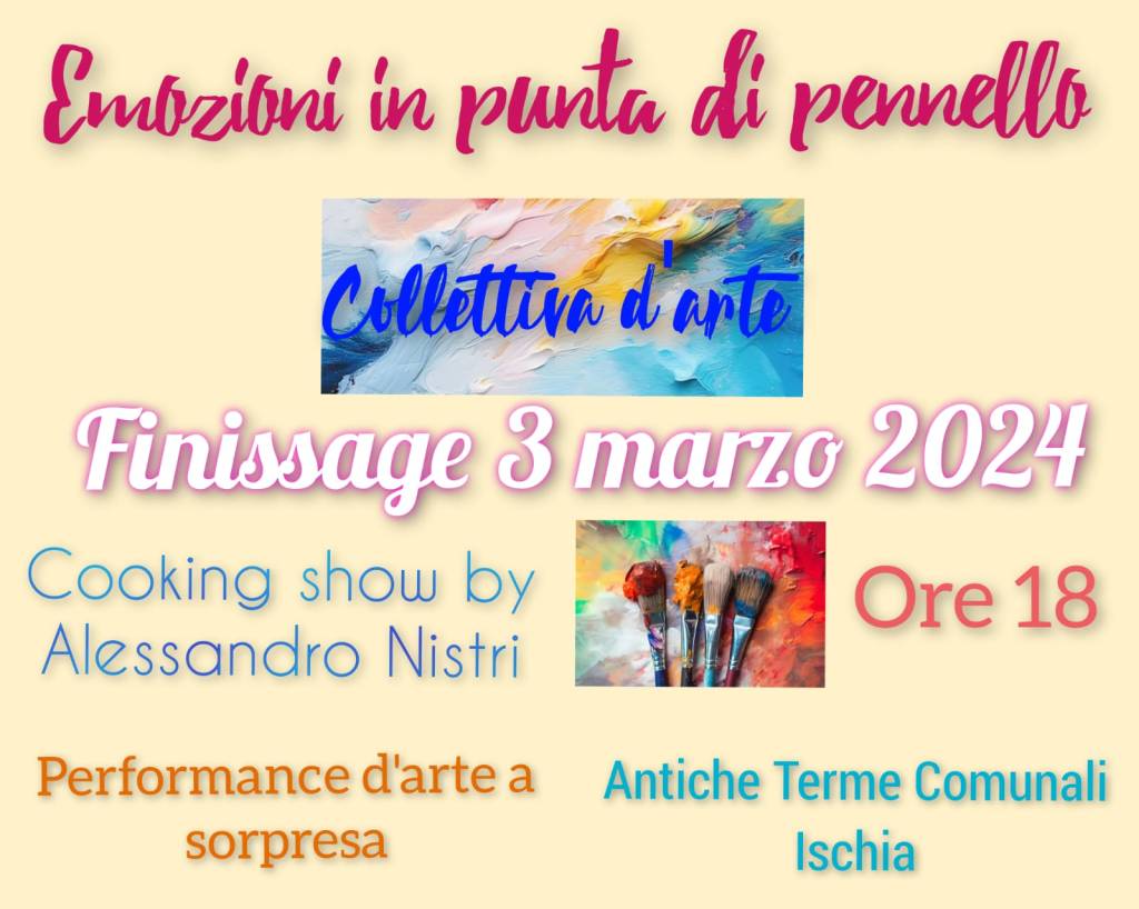 Emozioni in punta di&nbsp;pennello