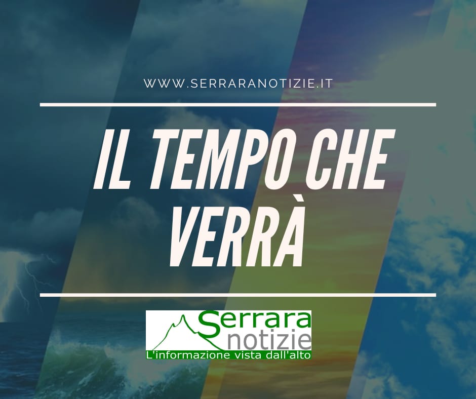 Previsioni meteo da lunedì 22/04 a domenica&nbsp;28/04