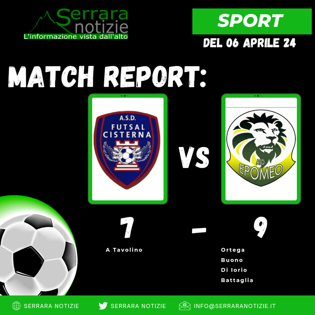 L’Epomeo approda ai play-off: 9 a 7 contro il Futsal&nbsp;Cisterna