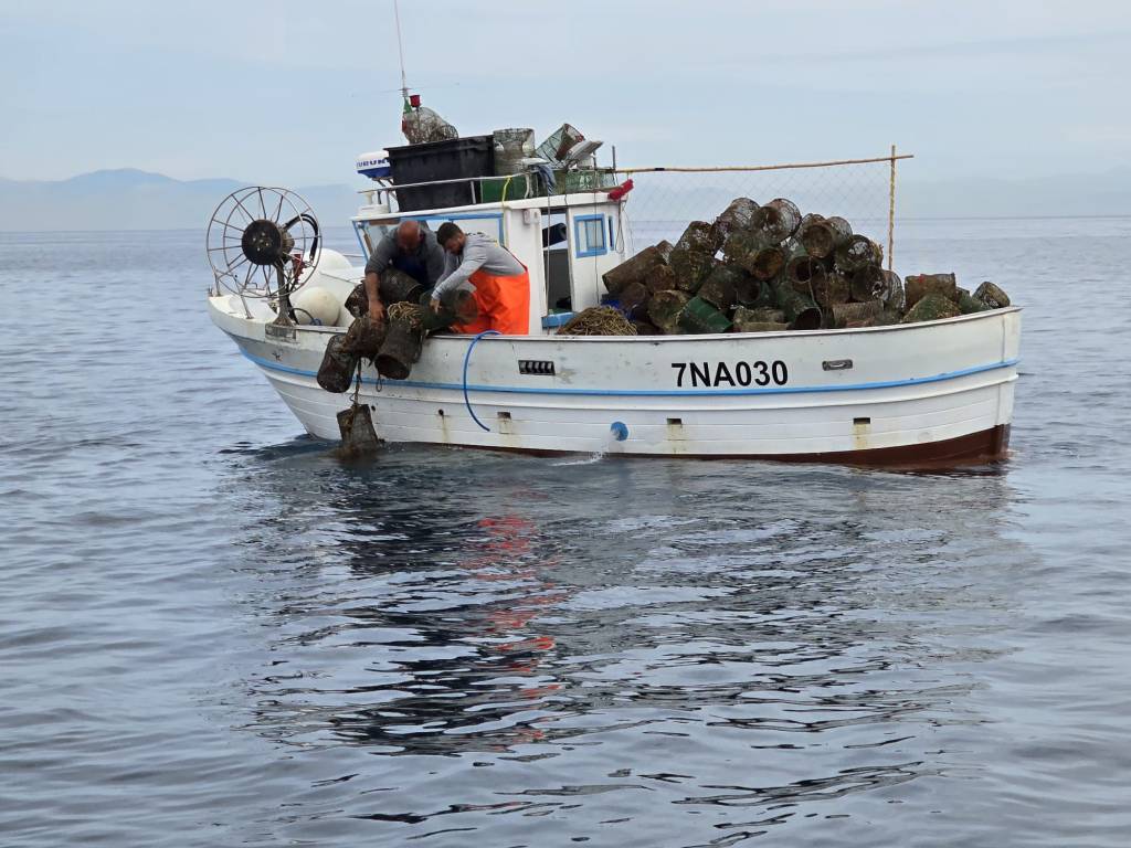 Area marina protetta “Regno di Nettuno”: Sequestrate dalla Guardia Costiera 80 nasse&nbsp;abbandonate