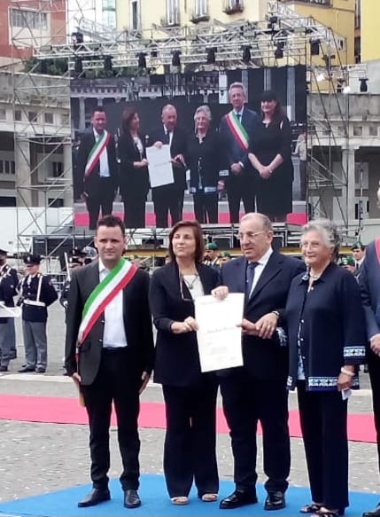 Conferita a Rosa Iacono l’Onorificenza di Cavaliere dell’Ordine al Merito della Repubblica&nbsp;Italiana