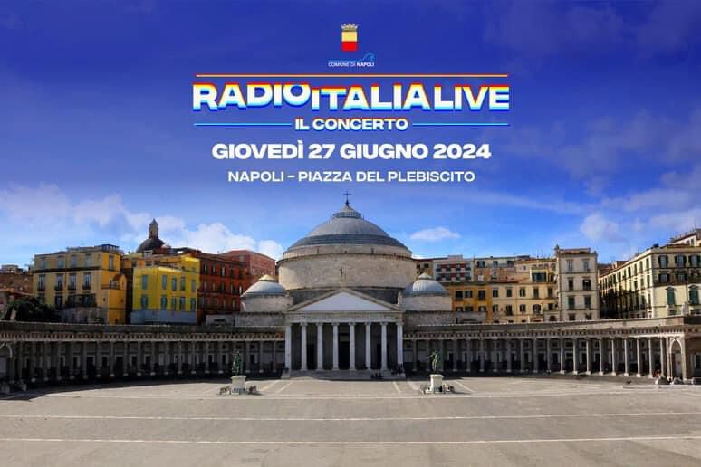 Radio Italia Live: concerto gratuito a Napoli domani 27 giugno. Corse speciali della Summer Breeze con la M/n Imperatore I°