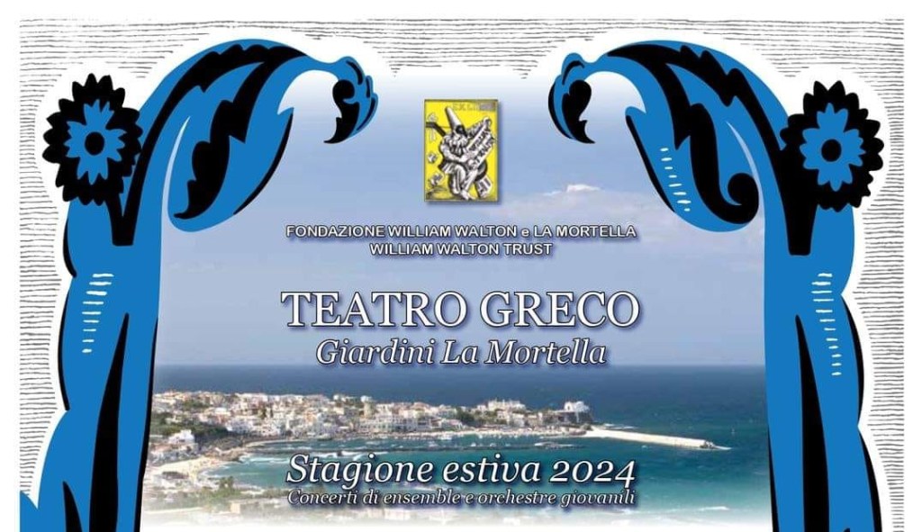 Giardini La Mortella “Teatro Greco” per la prima volta inaugura la stagione estiva 2024 la Banda Musicale “Aurora – Città di Panza”