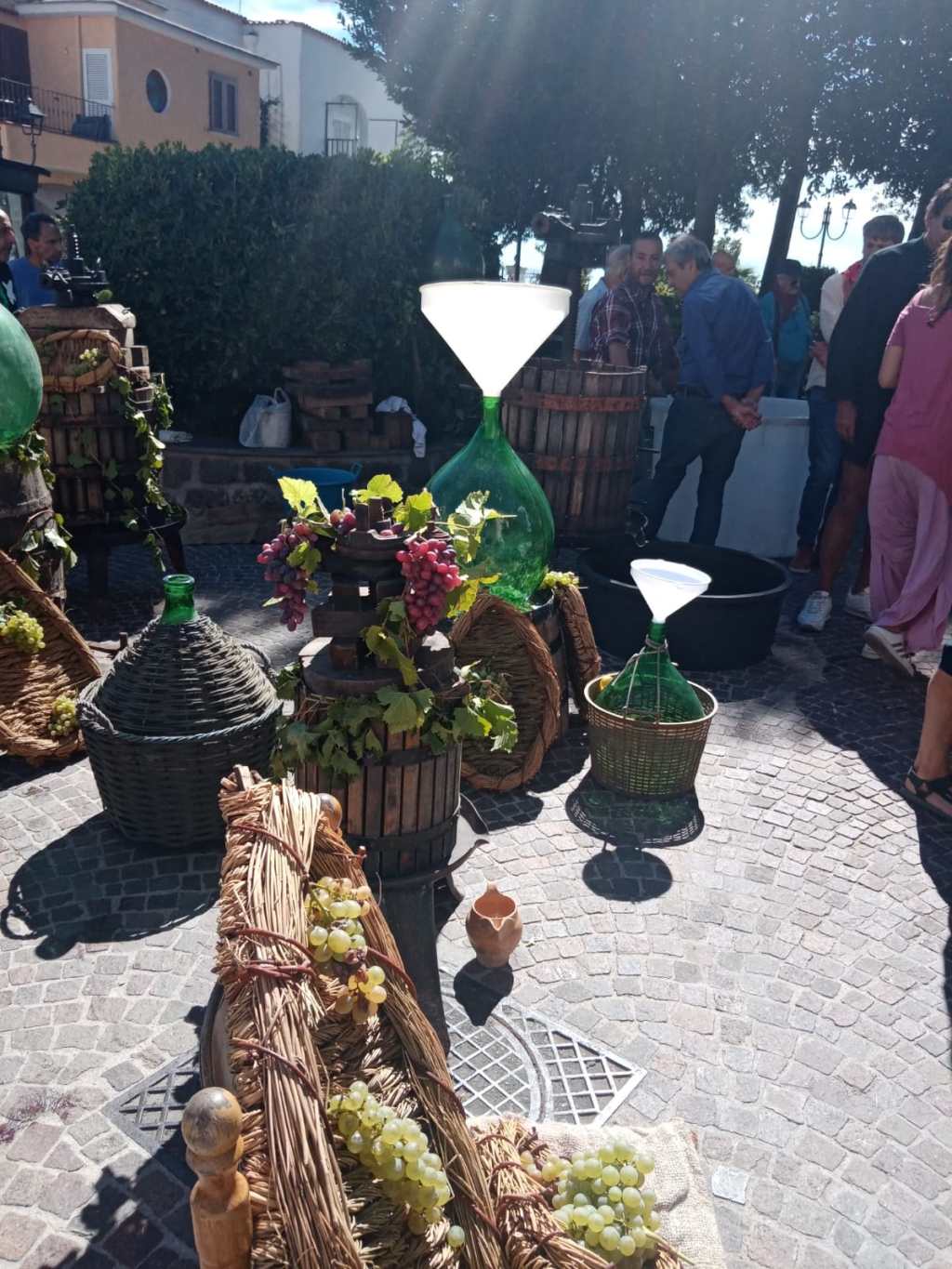 “Na ‘jurnat ‘e vennegna carcann”: a Fontana si celebra il rito della&nbsp;vendemmia