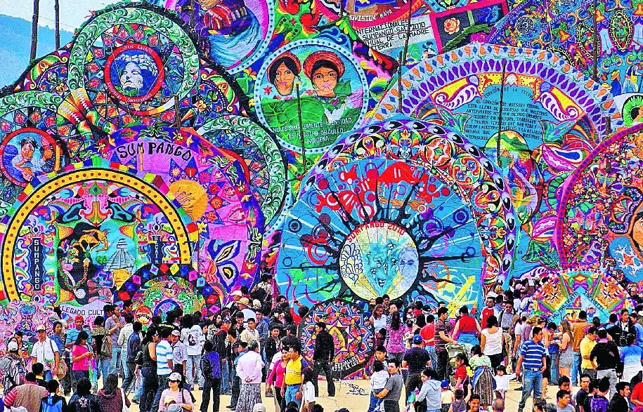 Ricorrenza del giorno dei morti: l’emozione dei “Barriletes Gigantes” in&nbsp;Guatemala