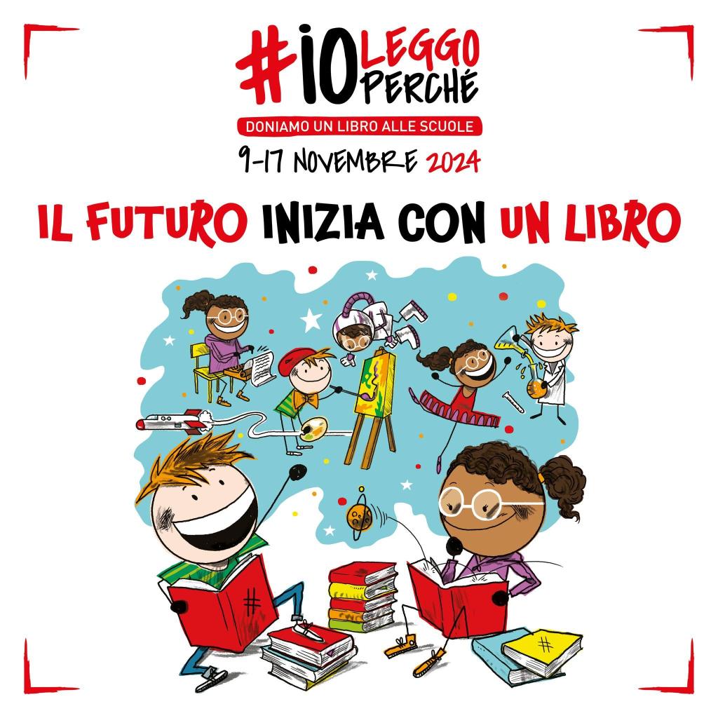 #ioleggoperchè: dal 9 al 17 novembre presso la cartoleria “LA VENERE” è possibile donare un libro alla scuola