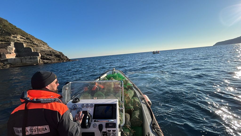Chiusura dell’anno con il botto: Sequestro di 500 nasse Illegali nell’Area Marina Protetta del Regno di&nbsp;Nettuno