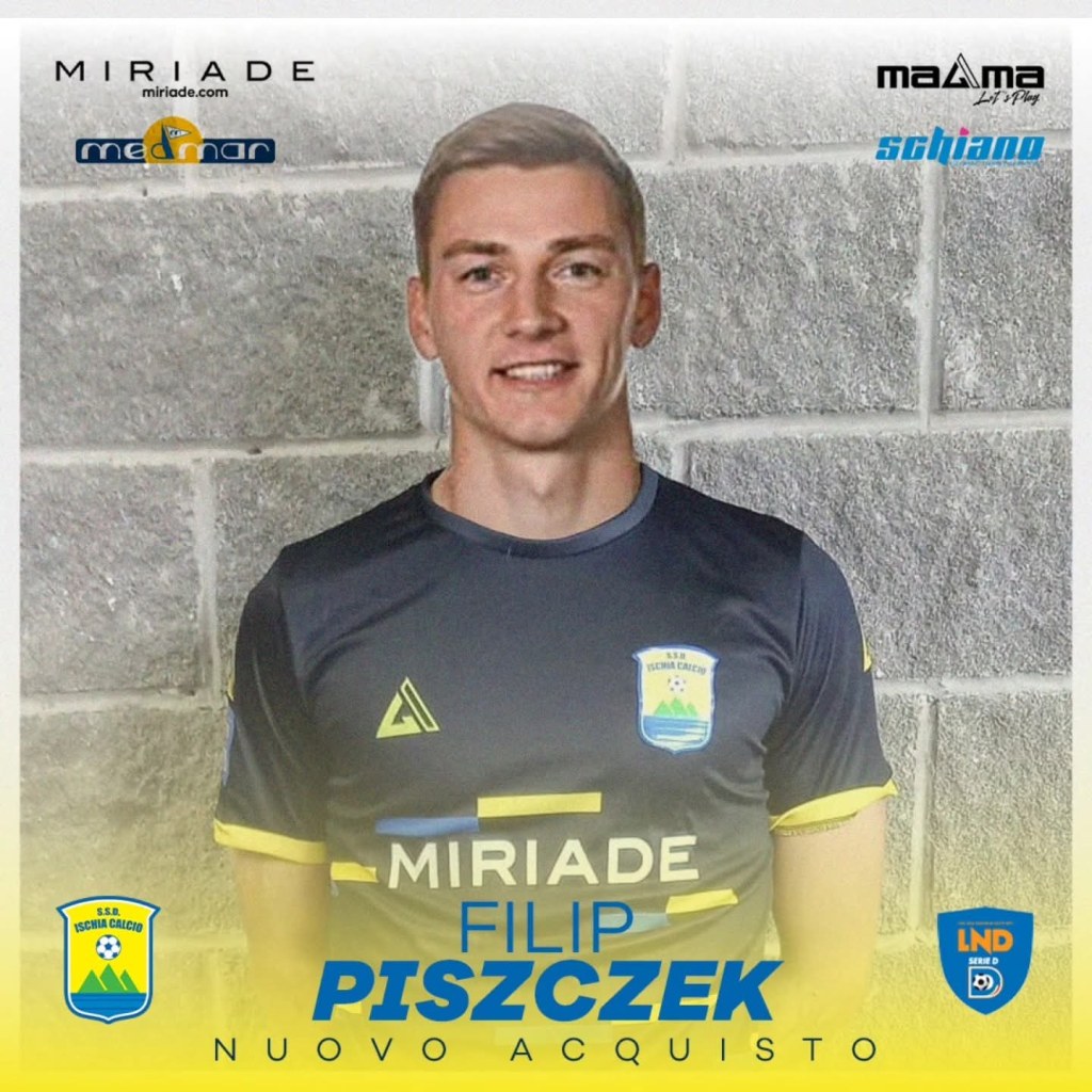 UFFICIALE: Colpo Ischia, arriva l’attaccante Piszczek