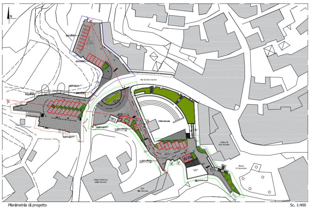 Riqualificazione dell’area di Cavonera e delle aree esterne al Polifunzionale di Piazza Arturo Trofa: al via i lavori per una zona più sostenibile e&nbsp;accogliente