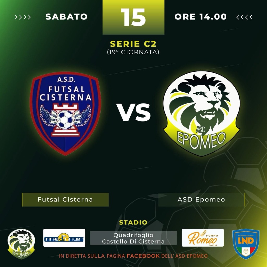 Poca attenzione e zero idee: l’Epomeo perde 7-2 con il Futsal&nbsp;Cisterna.