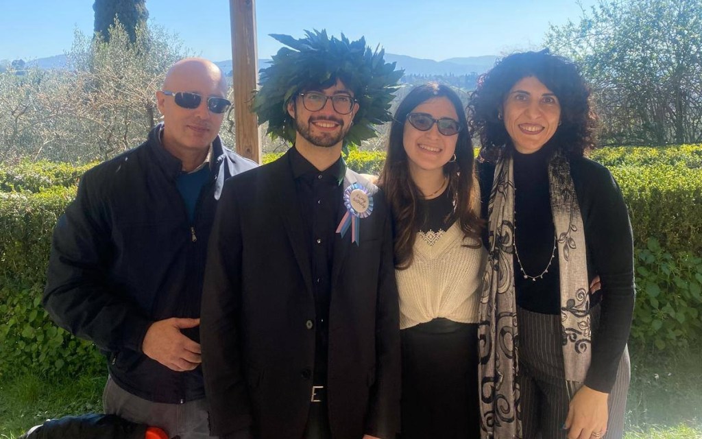 Antonio Cicala: una carriera in crescendo, Laurea Magistrale 110 con Lode