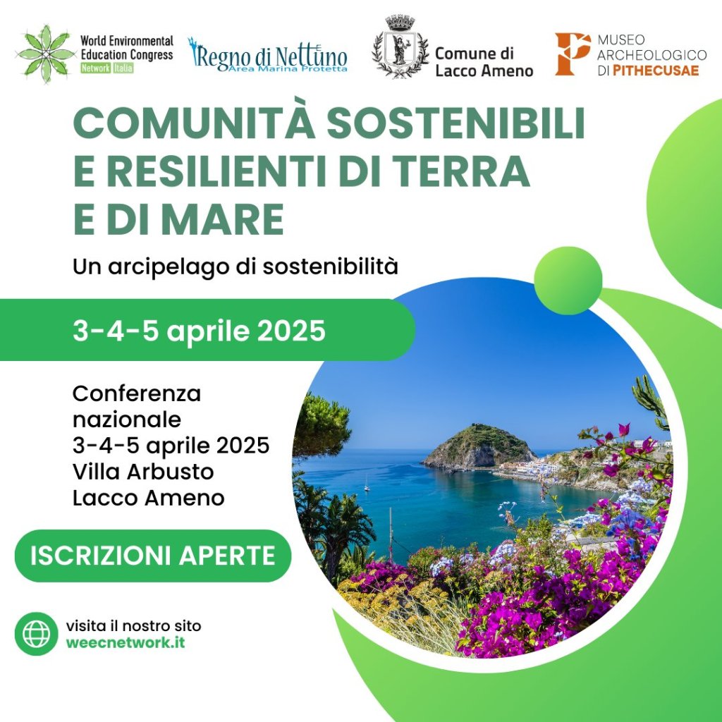 Conferenza Nazionale Ischia 2025: Comunità resilienti di terra e di&nbsp;mare