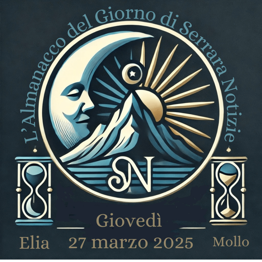 Almanacco del giorno a cura di Elia MOLLO