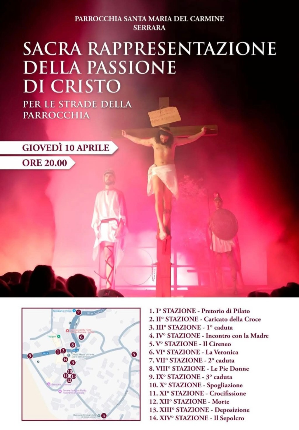 La Via Crucis: un toccante appuntamento animato dai nostri&nbsp;giovani.