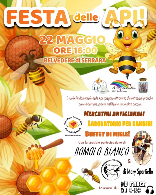 Festa delle api 2025: appuntamento a&nbsp;Serrara
