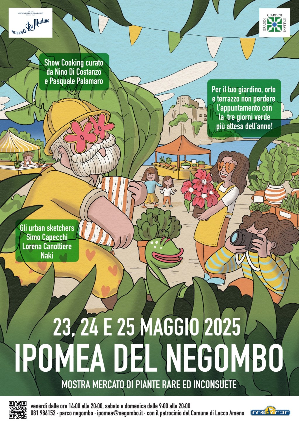 Ipomea del Negombo 2025: tre giorni dedicati alle piante rare e alla cultura del&nbsp;verde