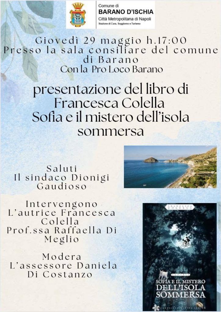 Barano, il Comune apre alla cultura: il libro di Francesca&nbsp;Colella