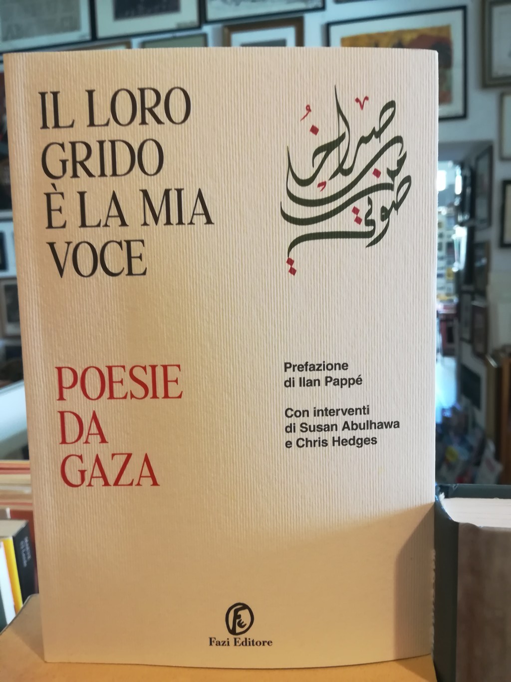 Per la rubrica “Libri in pillole” questa settimana vi presentiamo: “Il loro grido è la mia voce – Poesie da&nbsp;Gaza”