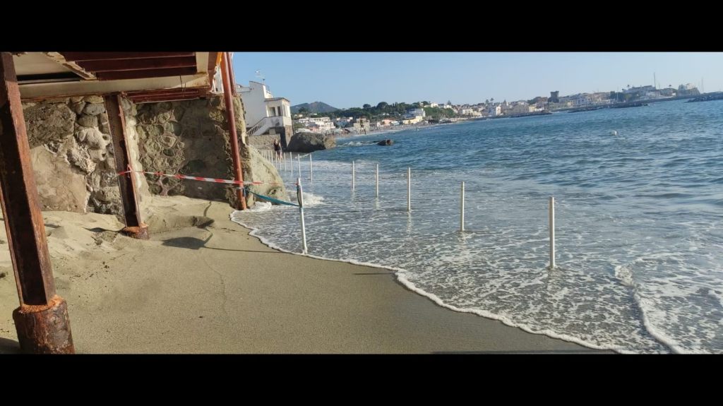 Nido di Caretta Caretta distrutto dal nubifragio a&nbsp;Forio