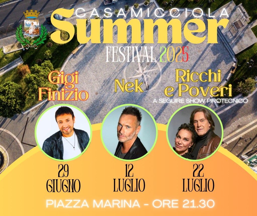 Casamicciola, il grazie dell’amministrazione dopo il trionfo del Summer&nbsp;Festival