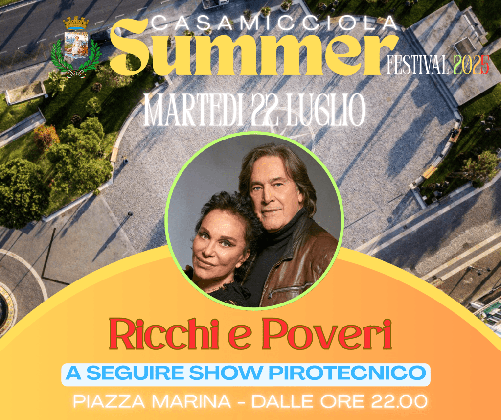 Casamicciola festeggia la sua Santa Patrona con un evento imperdibile: concerto dei Ricchi e Poveri e fuochi sul&nbsp;mare