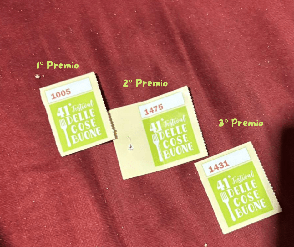 Lotteria del 41° Festival delle Cose Buone: ecco i numeri&nbsp;vincenti