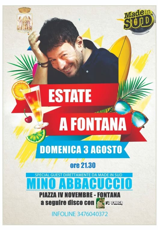 “Estate a Fontana”: stasera risate e musica in Piazza IV&nbsp;Novembre