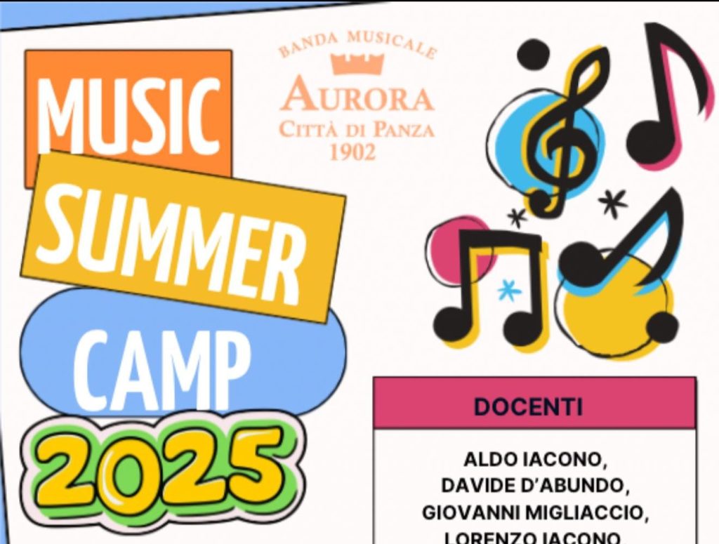Summer Camp della Banda Aurora: quattro giorni di musica e un concerto finale aperto al&nbsp;pubblico