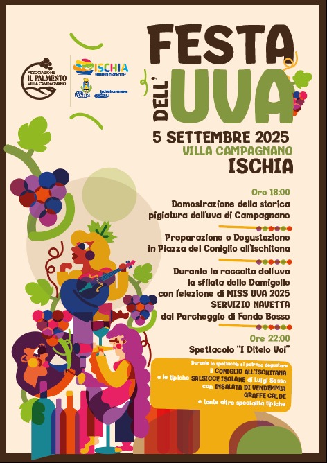 Ischia e la Festa dell’Uva a Villa&nbsp;Campagnano