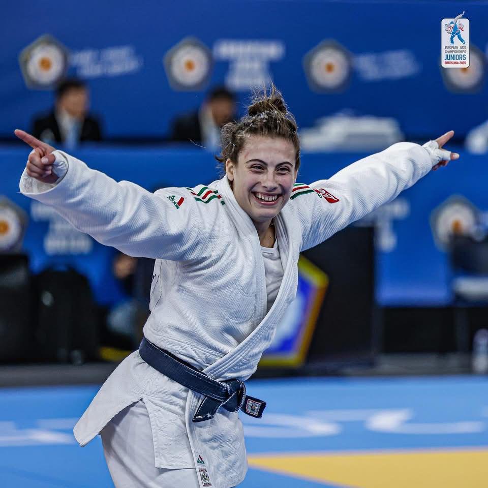 Michela Terranova è Campionessa Europea di Judo&nbsp;🇮🇹