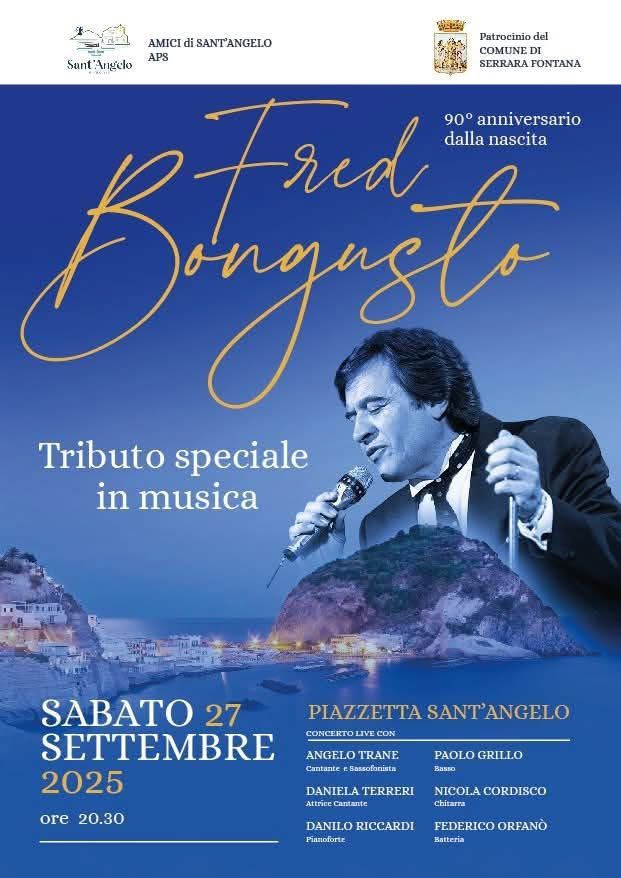 Sant’Angelo rende omaggio a Fred Bongusto: musica e ricordi per i 90 anni dalla&nbsp;nascita