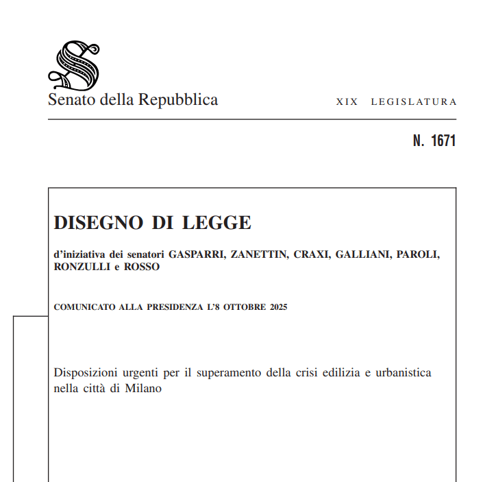 “Dum Romae consulitur, Saguntum expugnatur… sed Mediolanum servatur”: condono edilizio in arrivo per Milano e in Campania invece arrivano le solite&nbsp;ruspe