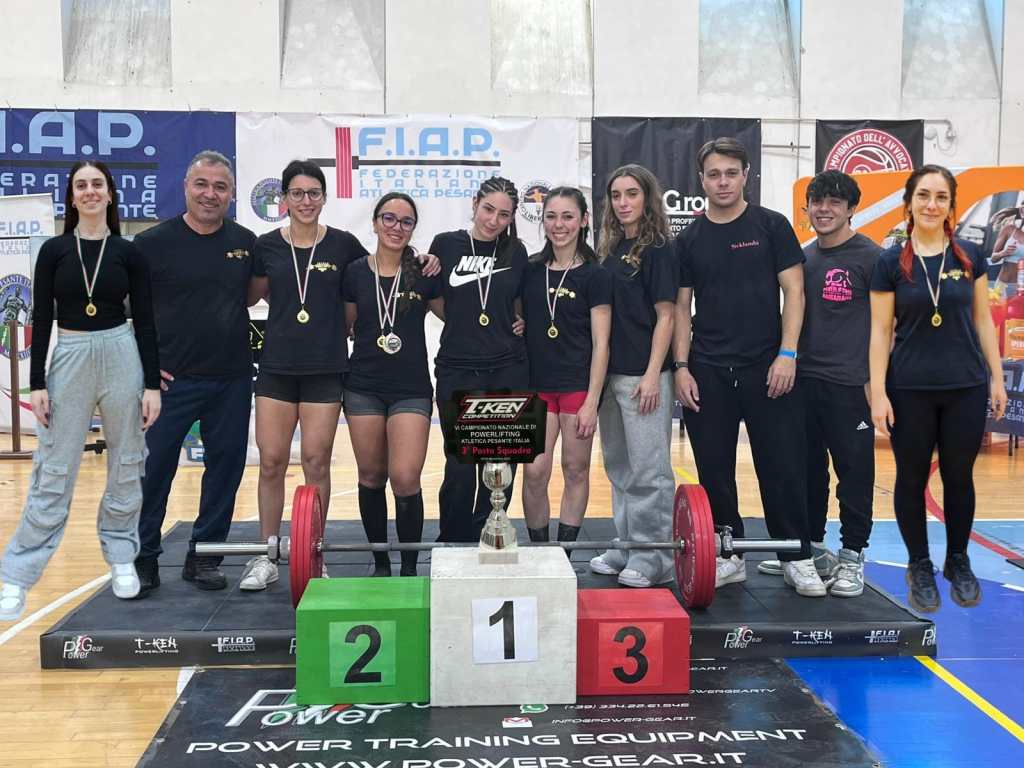 Impresa ISCHIA POWERFIT: terzo posto al 5° Campionato Assoluto di&nbsp;Powerlifting”