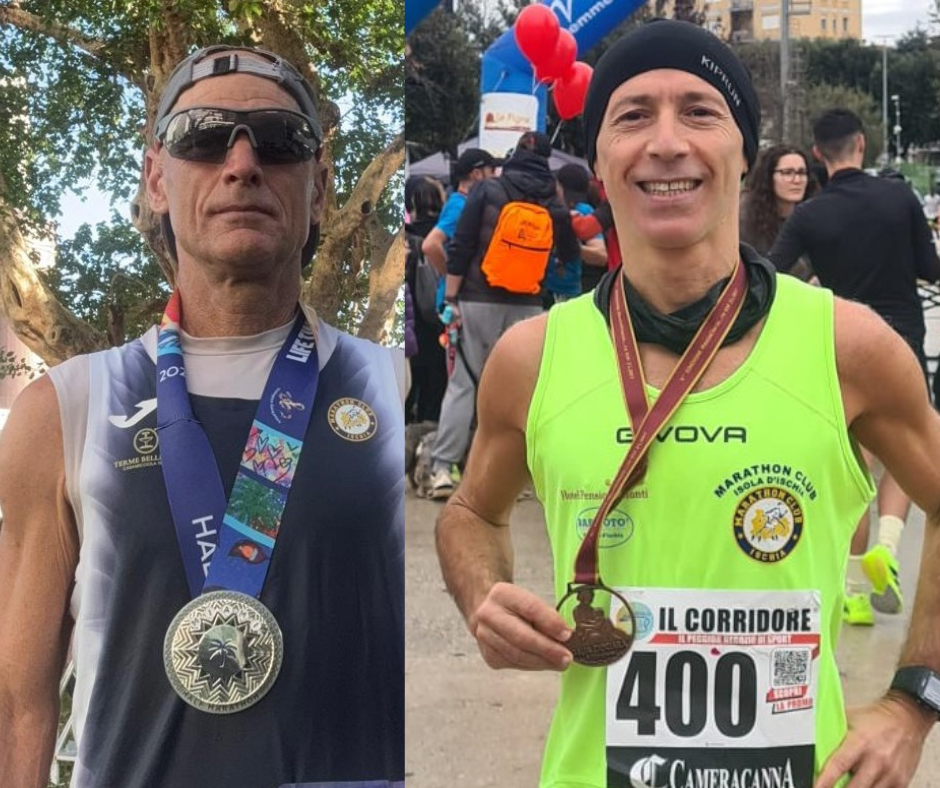 Marathon club Ischia. Lombardo e Scandiuzzi presenti a Frosinone e&nbsp;Miami