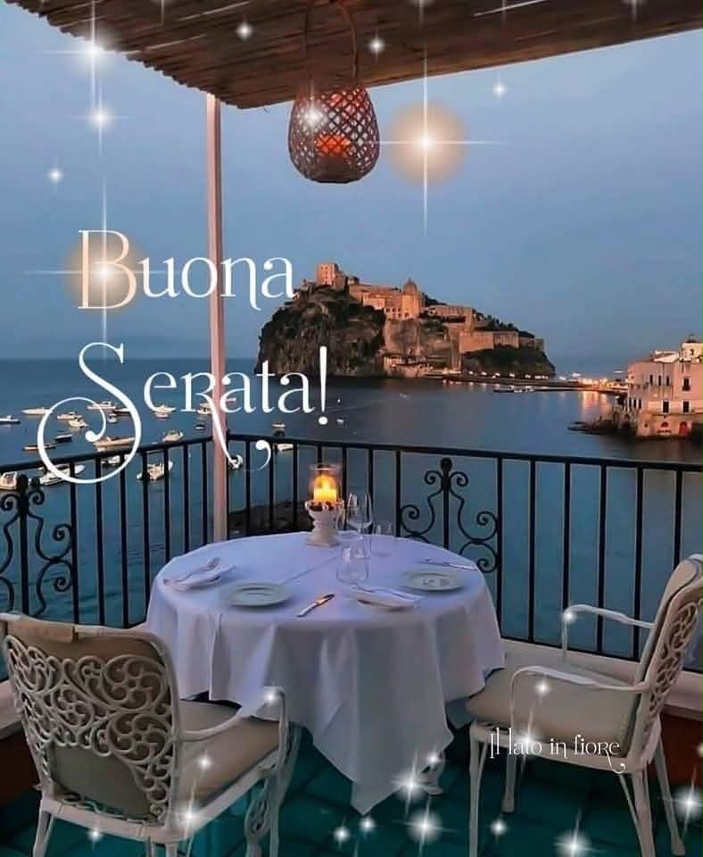 Ischia omaggiata con la buona serata su un sito d’immagini