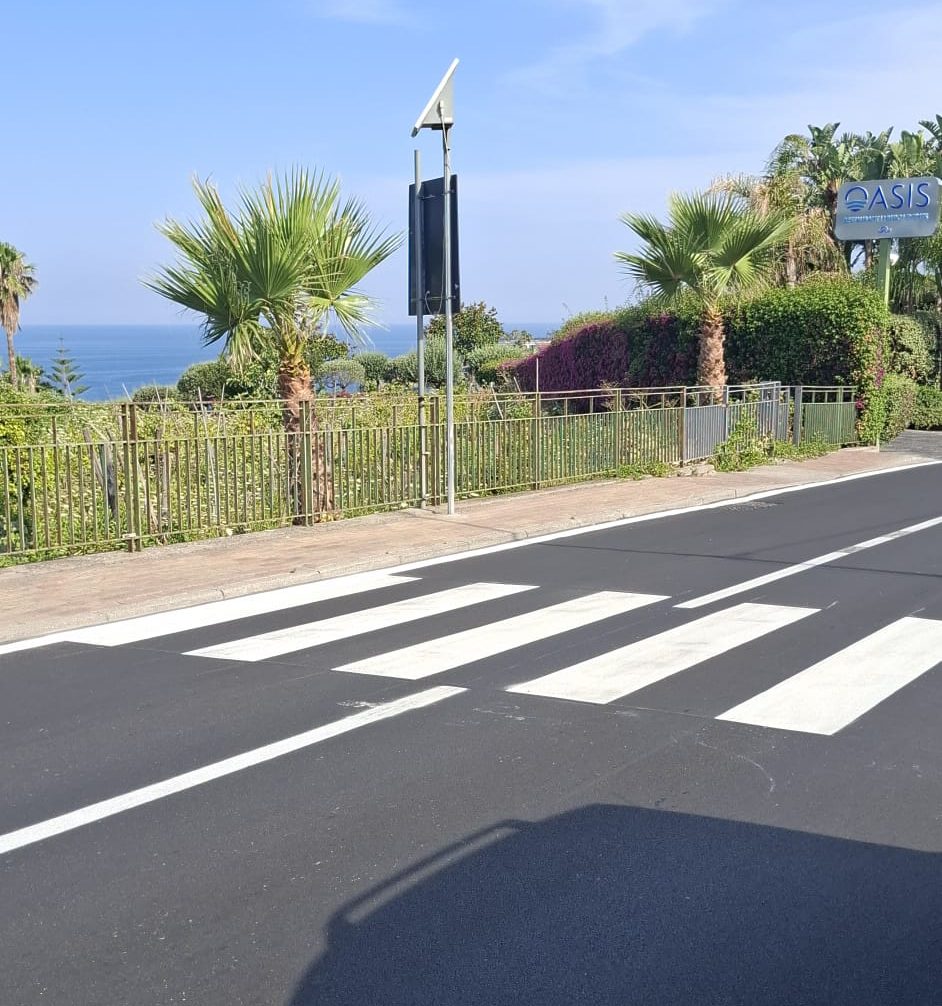 Nuova segnaletica stradale tra il Cuotto e il Park Imperial: completati i lavori di&nbsp;ripristino