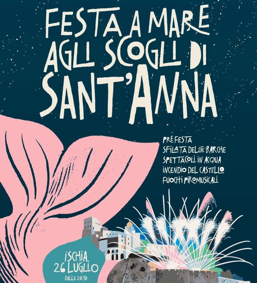 Torna la magia della Notte di Sant’Anna: il 26 luglio Ischia si illumina con la festa simbolo dell’estate ischitana
