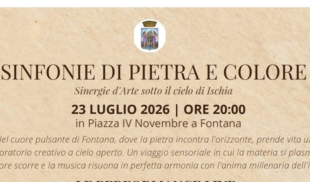 Sinfonie di pietra e colore: sinergie d’arte sotto il cielo&nbsp;d’Ischia