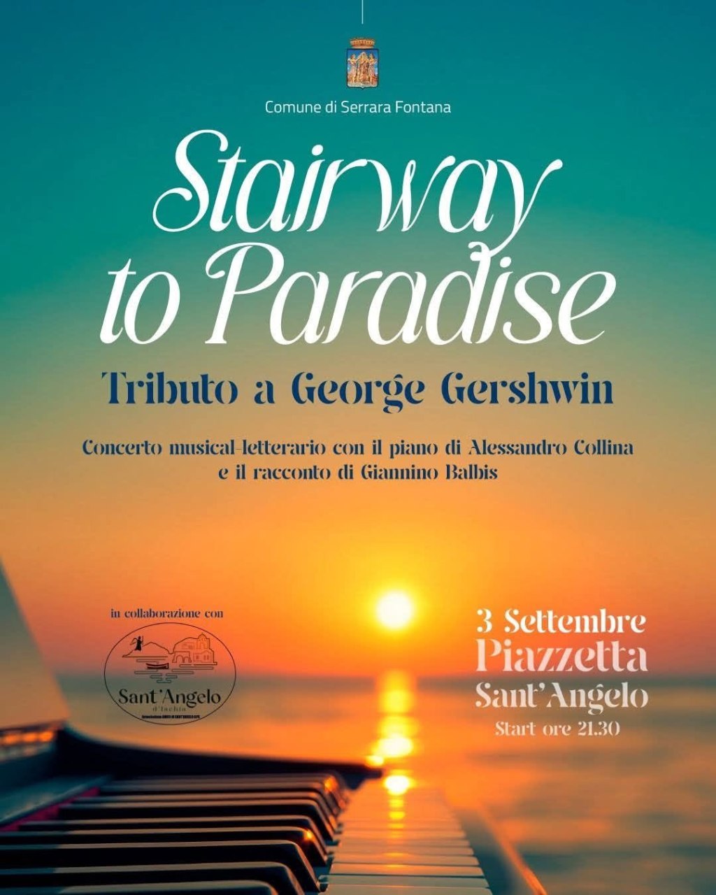 “Stairway to Paradise”, Sant’Angelo rende omaggio a George Gershwin tra musica e&nbsp;parole
